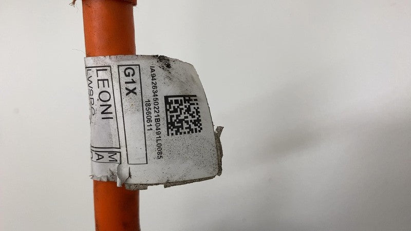 2021 BMW 530e G30 High Voltage HV Cable Wire Wiring Harness & Plugs As