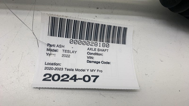 ⭕ 2020-2023 Tesla Model Y Front Left or Right Halfshaft Axle Shaft 118