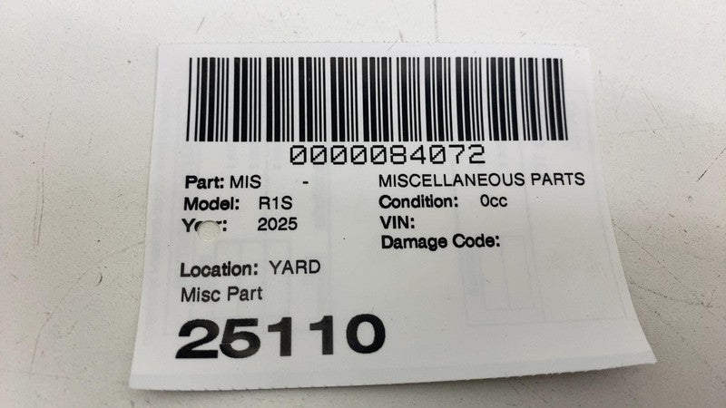 ⭕ 2024-2025 Rivian R1S Rear Blind Spot Radar Sensor Module Unit OEM PT