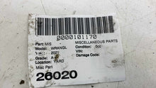 Miscellaneous Parts JEEP WRANGLER 21