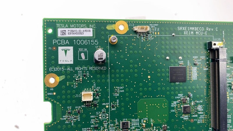 ⭕ 12-18 Tesla Model S MS Media Control Unit Tegra MCU-1 Motherboard 10