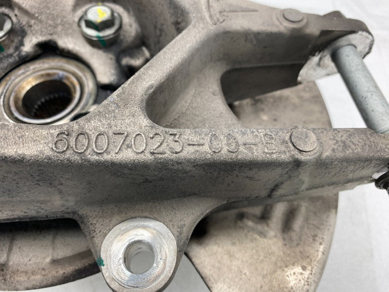 600702300B ⭕ 12-15 Model S Rear Side Spindle Knuckle w/ Wheel Hub Left LH RWD 6007023-00-B