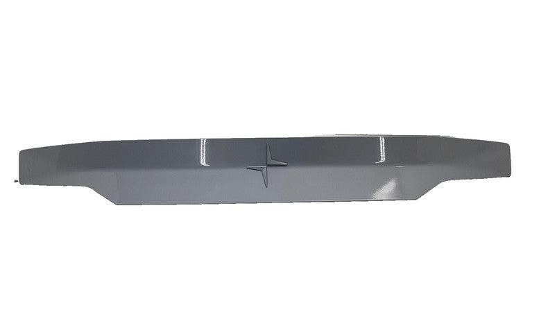 32259054 ⭕ 21-24 Polestar 2 Rear Trunk Lid Spoiler Lip Molding Trim Assy Silver 32259054