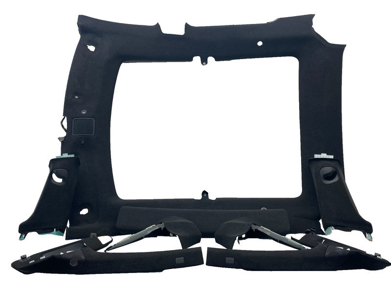 ⭕ 16-20 Tesla Model S SET of Ceiling Headliner Sunvisor Upper A + B + 