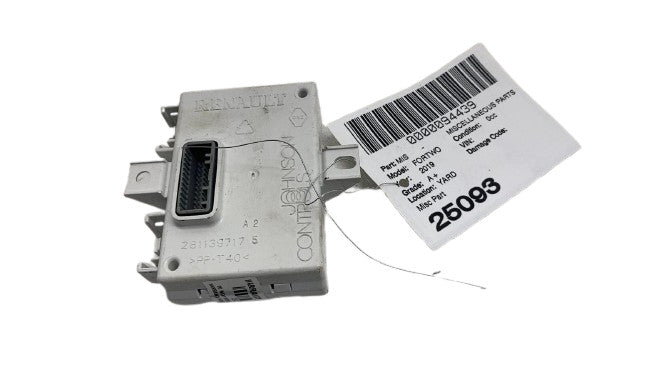 ⭕ 2019 Smart EQ Fortwo 2D Central Display Electronic Control Module A4