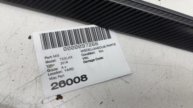 ⭕ 16-20 Tesla Model X SET of Front & Rear Left & Right Door Molding Tr