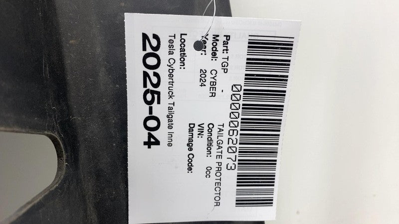 1812373-00-E ⭕ 2024 2025 Tesla Cybertruck Tailgate Inner Trim Cover 1812373-00-E