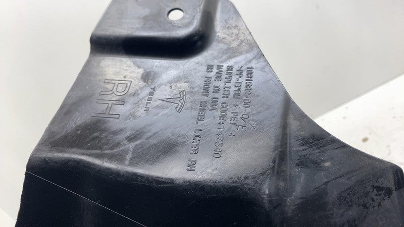 ⭕ 18-23 Tesla Model 3 Front Right Wheel Fender Liner Splash Shield 108