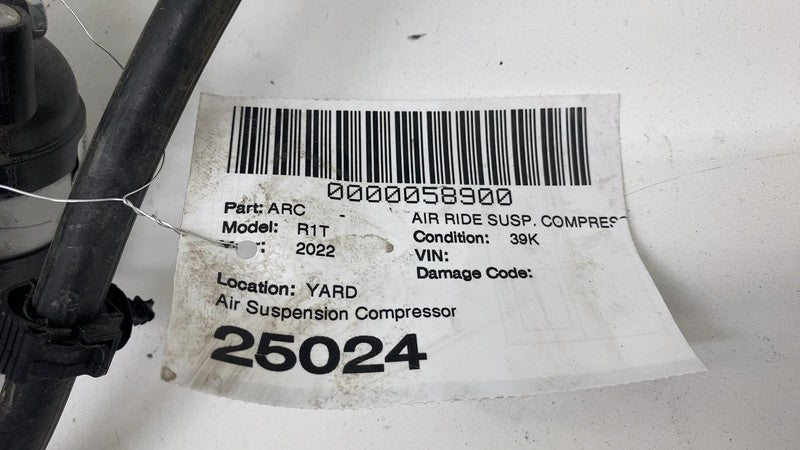 ⭕ 22-24 Rivian R1T R1S Rear Air Ride Suspension Compressor Pump PT0005
