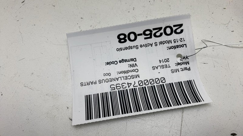 ⭕ 12-15 Model S Active Suspension Electronic Controller Processor 6006