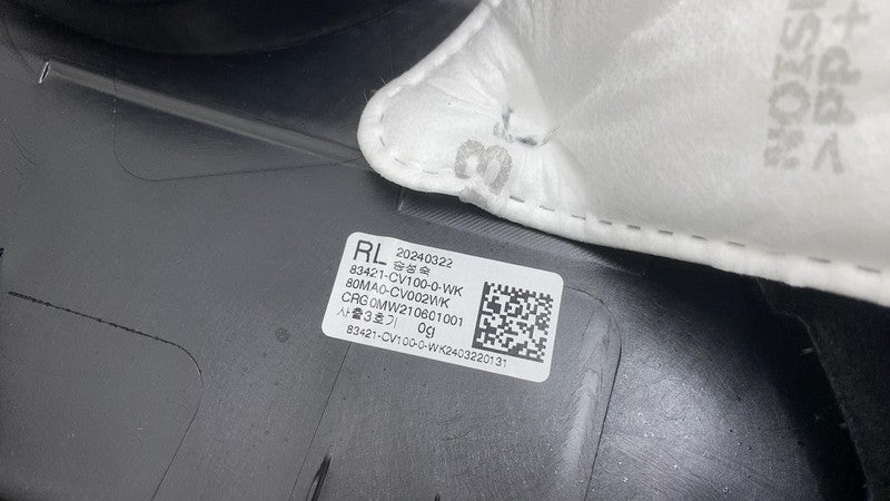 2022-2024 Kia EV6 Rear Driver Side Interior Door Panel Trim Cover Left