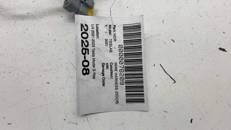 248639900C ⭕ 2021-2025 Tesla Model S Rear Left Door Wiring Harness Cable Wire 2486399-00-C