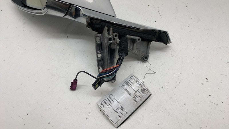 ⭕ 12-15 Model S Exterior Rear View Door Mirror Left Silver - PMSS 6005