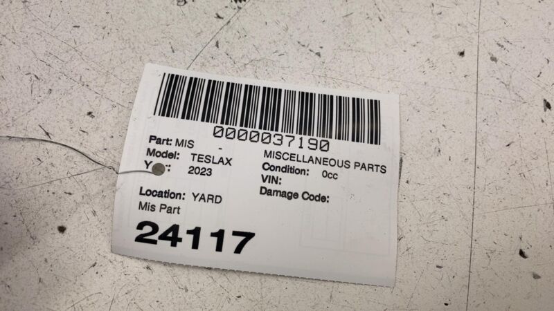 162866800A ⭕ 21-24 Model X Rear Trunk Wing Soft Trim Carpet Pocket Bracket OEM 1628668-00-A