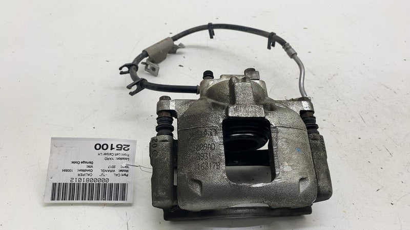 ⭕ 2007-2018 Jeep Wrangler Front Driver Side Caliper w/ Brake Hose Line Left OEM
