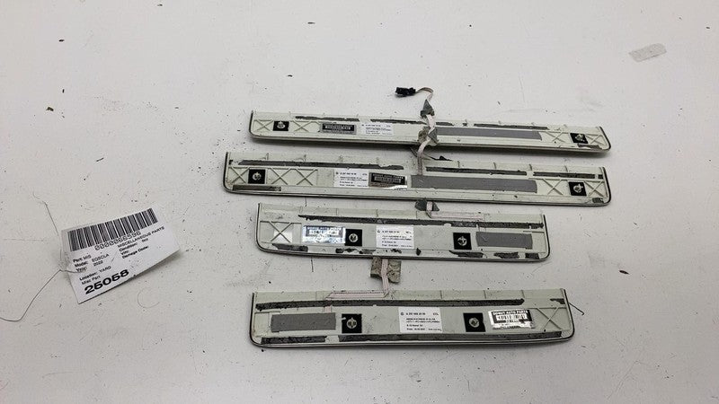 ⭕2022 Mercedes Benz EQS450+ Front & Rear Left & Right Door Sill Plate 