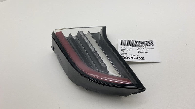 2017-2024 Tesla Model 3 Y Rear Right Trunk Liftgate Taillight Inner Tail Lamp RH
