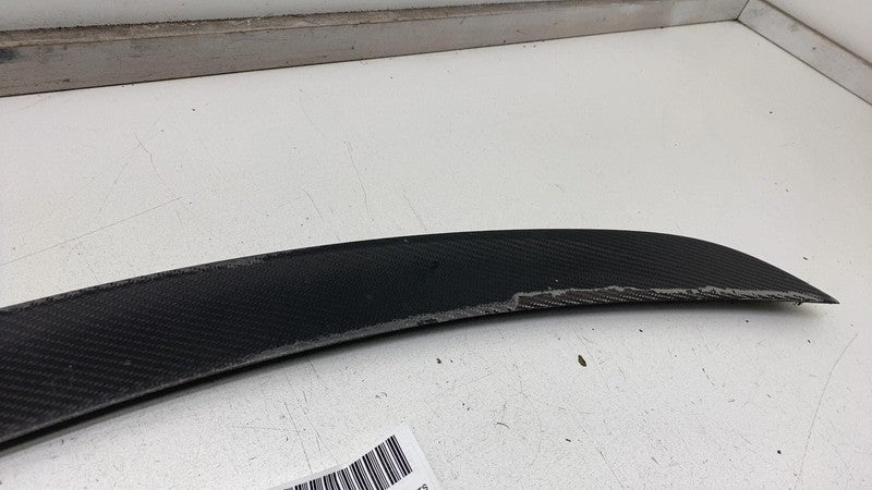 ⭕ 12-20 Model S Rear Trunk Liftgate Lid Spoiler Wing Carbon Fiber 1023