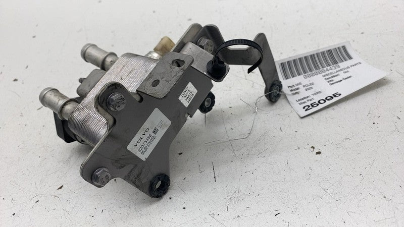 32373356 ⭕ 2021 2022 2023 Polestar 2 Engine Oil Cooler Heat Exchanger w/ Bracket 32373356