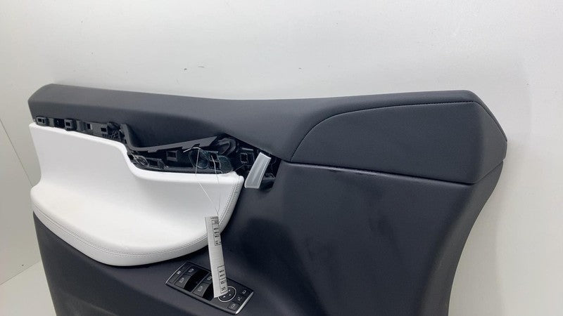 ⭕ 16-20 Tesla Model X Front Driver Side Door Panel Trim Card Left 1035