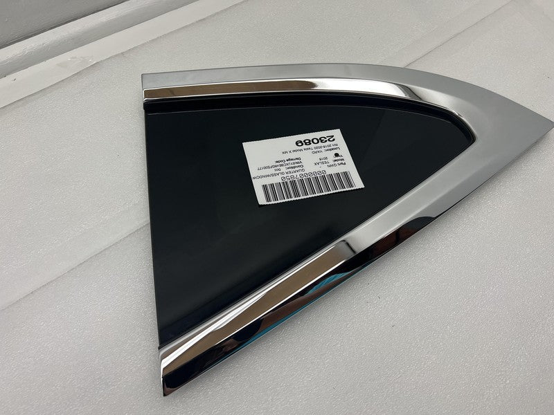 ⭕ 2016-2020 Tesla Model X Rear Passenger Side Window QTR Quarter Glass