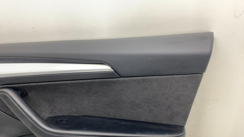 🍩 21-23 Tesla Model 3 Front Passenger Side Interior Door Panel Trim Ca