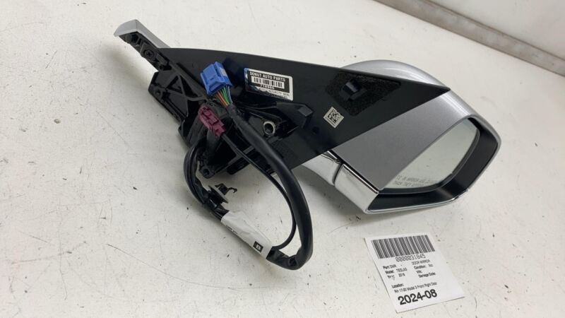 ⭕ 2017-2020 Tesla Model 3 M3 Right Exterior Rear View Door Mirror RH Silver PMSS