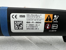 ⭕ 12-20 Tesla Model S Driver Side Roof Curtain Safety Airbag Left 1005261-00-C