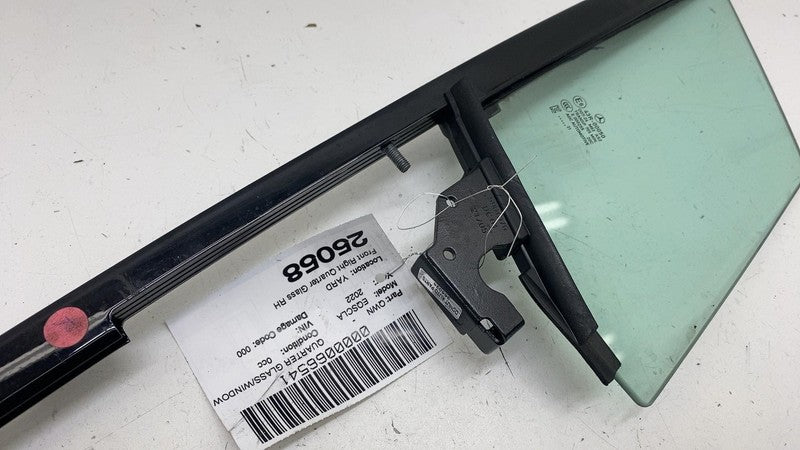 ⭕ 2022 EQS 450+ V297 Front Right Quarter Door Window Glass Vent RH A29