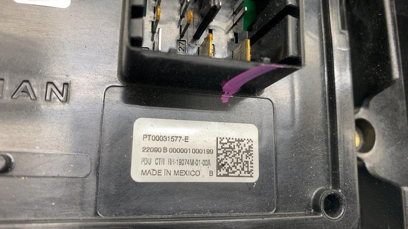 PT00031577-E ⭕ 2022-2024 Rivian R1T R1S Right Cabin Fuse Relay Junction Box RH PT00031577-E