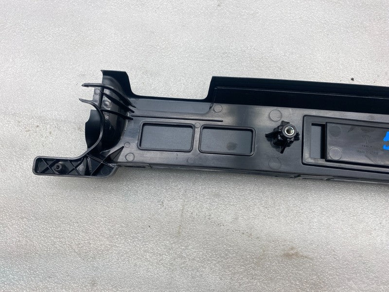 ⭕ 16-20 Model X Rear Passenger Side Falcon Door Top Trim Panel Right 1
