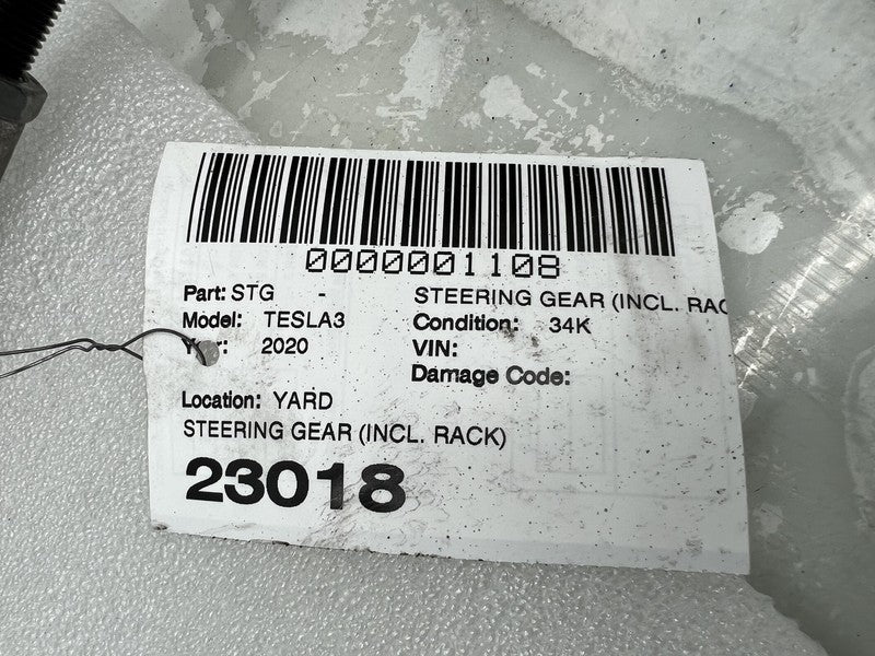 1044831-00-F 2017-2020 Tesla Model 3 Y Driver Side Power Steering Rack Gear & Pinion w/ Motor