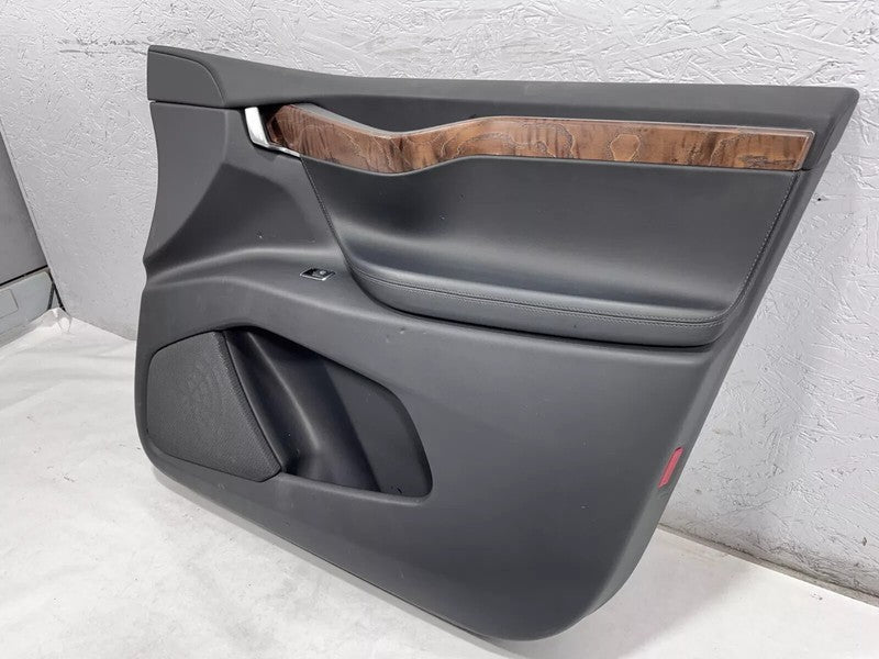 ⭕ 16-20 Model X Front Right Door Panel Trim Card Cover w/ Molding 1055