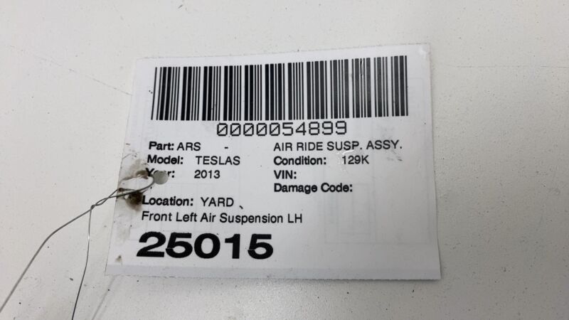 600635100C 2012-2015 Tesla Model S Driver Left Air Suspension Spring Shock Absorber LH RWD