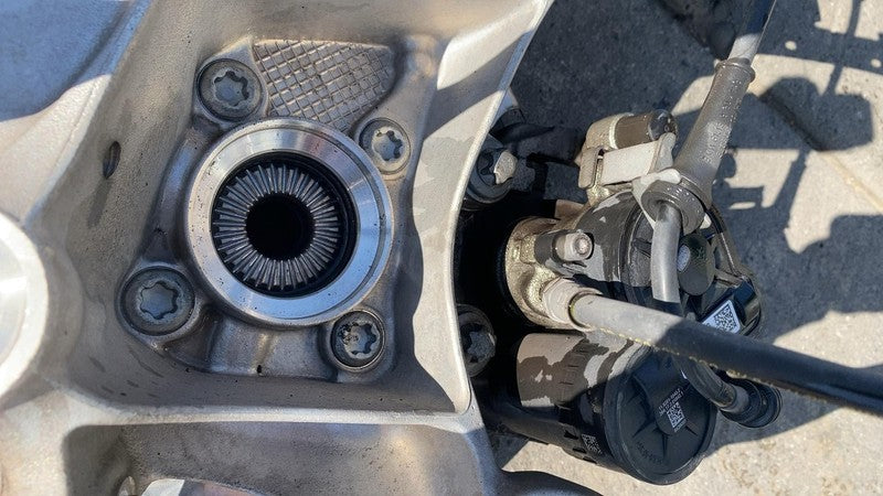 ⭕ 2014-2020 BMW i3 Rear Driver Side Knuckle w/ Brake Caliper & Rotor Left LH RWD