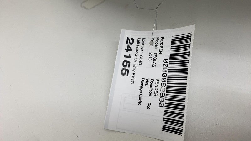 ⭕ 2012-2020 Tesla Model S Front Driver Side Fender Shell Panel Left LH Gray PMTG