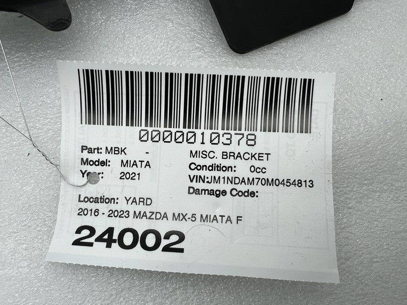 N243 56321 2016-2023 Mazda MX-5 Miata Front Left Radiator Air Baffle Shield Assy N243-56321