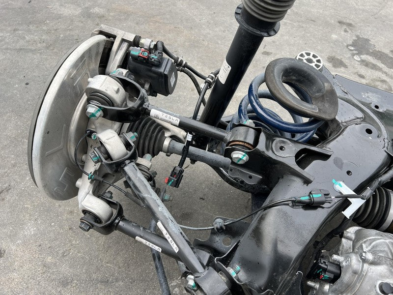 ⭕ 17-23 Model 3 M3 Rear Engine Motor Drive Unit Subframe Suspension 11