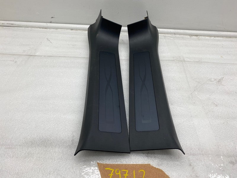 ⭕ 2016-2020 Tesla Model X PAIR (Left & Right) Rear Door Sill Trim Pane