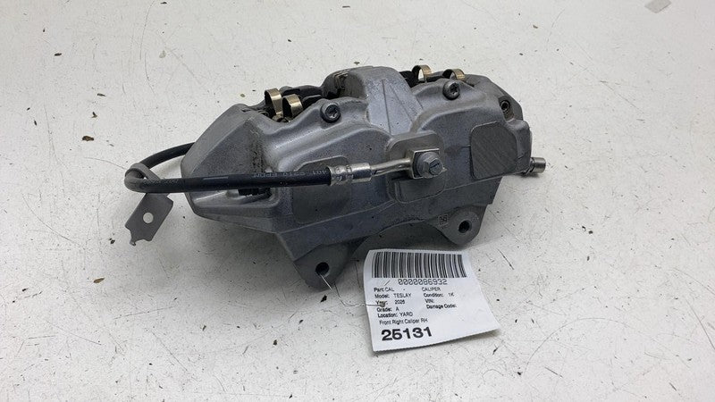 ⭕ 25-26 Model Y MY Front Passenger Caliper w/ Brake Hose Line Right 21