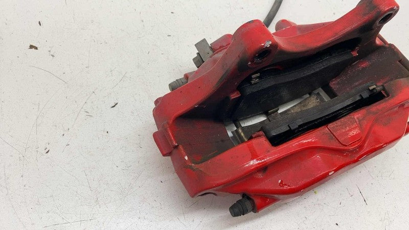 ⭕ 12-20 Tesla Model S Front Passenger Side Caliper Red w/ Brake Hose L