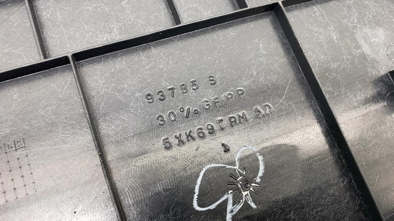 ⭕ 2017-2024 Chrysler Pacifica Rear Load Cargo Tray Floor Cover Assembly Black