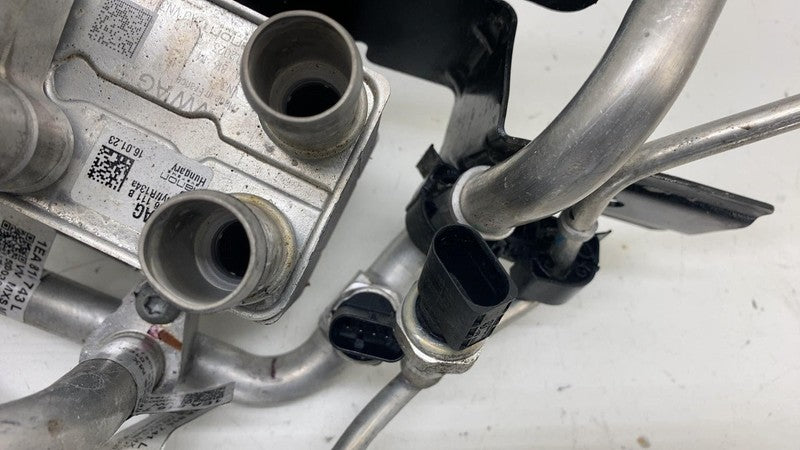 ⭕ 2021-2023 ID.4 HVAC A/C Heater Evaporator Core w/ Valve & Hose Line 