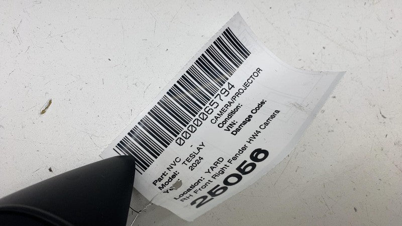 ⭕ 24-25 Model 3 Y Front Passenger Side Repeater Turn Signal Fender Cam