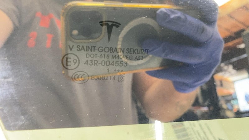 ⭕ 2020-2024 Tesla Model Y MY Rear Passenger Side Door Window Glass Right RH Assy