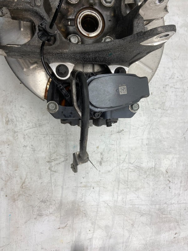 ⭕ 12-20 Tesla Model S MS Rear Right Spindle Knuckle & Wheel Hub Rotor 