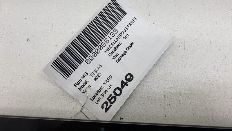 110043700E ⭕ 2017-2023 Tesla Model 3 Left B-Pillar Applique Glass Trim Molding 1100437-00-E