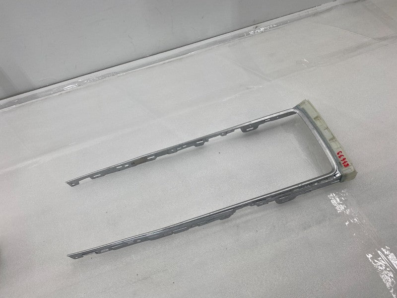 175554800A ⭕ 17-23 Tesla Model 3 Front Console Bezel Trim Chrome Molding Cover 1755548-00-A