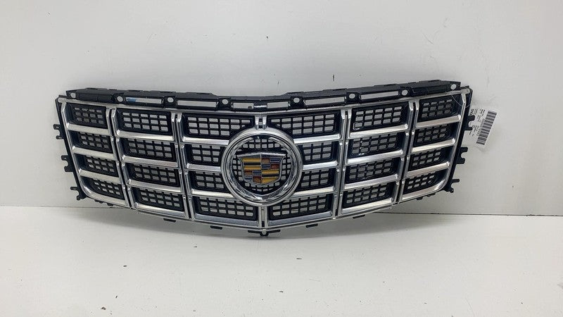 ⭕ 2013-2015 Cadillac XTS Front Bumper Upper Chrome Grille w/ Emblem Assembly OEM