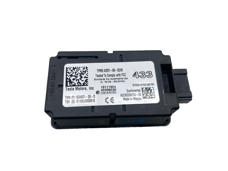 ⭕ 12-20 Model S X Tire Pressure Monitor System Module TPMS Receiver 1034601-00-D